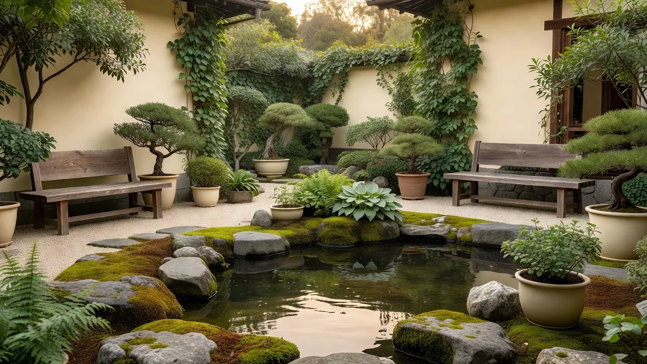 植物の中庭