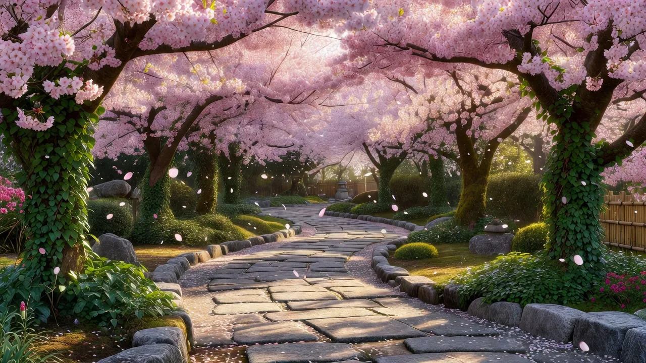 桜の小径